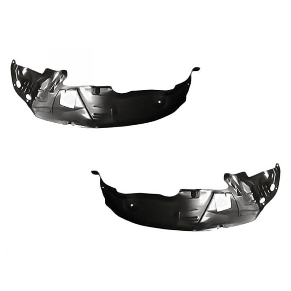 Replacement - Front Driver and Passenger Side Fender Liner Set