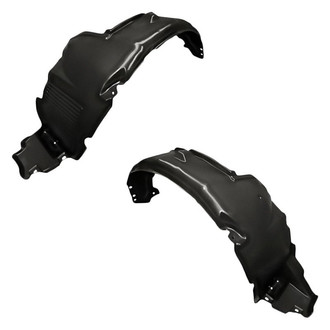 Replacement - Front Driver and Passenger Side Fender Liner Set (Standard Line)
