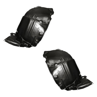 Replacement - Front Driver and Passenger Side Fender Liner Front Section Set (Standard Line)