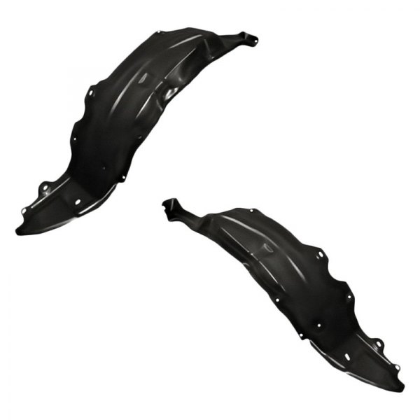 Replacement - Front Driver and Passenger Side Fender Liner Rear Section Set