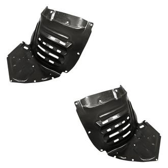 Replacement - Front Driver and Passenger Side Fender Liner Front Section Set (Standard Line)