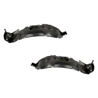 Replacement - Front Driver and Passenger Side Fender Splash Shield Set (Standard Line)