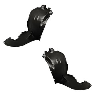 Replacement - Front Driver and Passenger Side Fender Liner Front Section Set (Standard Line)