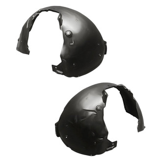 Replacement - Front Driver and Passenger Side Fender Liner Set (Standard Line)