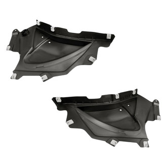 Replacement - Front Driver and Passenger Side Fender Splash Shield Set (Standard Line)