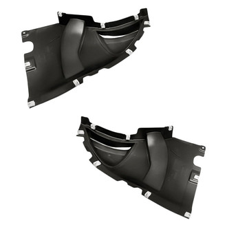 Replacement - Front Driver and Passenger Side Fender Splash Shield Set (CAPA Certified)