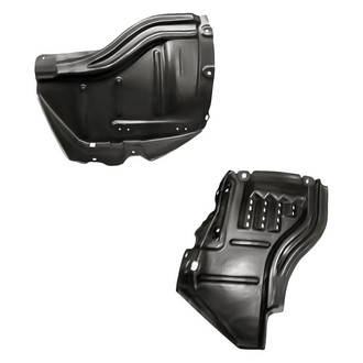 Replacement - Front Driver and Passenger Side Fender Liner Front Section Set (Standard Line)
