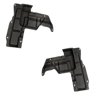 Replacement - Front Driver and Passenger Side Splash Shield Set (CAPA Certified)