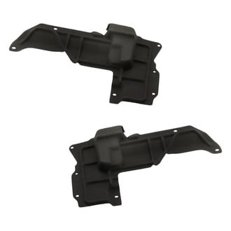 Replacement - Front Driver and Passenger Side Splash Shield Set (Standard Line)