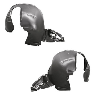 Replacement - Front Driver and Passenger Side Fender Liner Set (Standard Line)