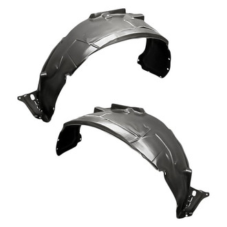 Replacement - Front Driver and Passenger Side Fender Liner Set (Standard Line)