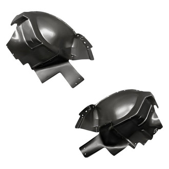 Replacement - Front Forward Driver and Passenger Side Fender Liner Set (Standard Line)