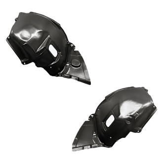 Replacement - Front Driver and Passenger Side Fender Liner Front Section Set (Standard Line)