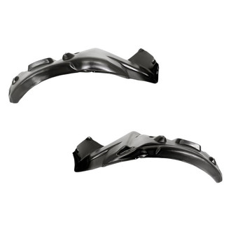 Replacement - Front Rearward Driver and Passenger Side Fender Liner Rear Section Set (Standard Line)