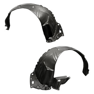Replacement - Front Driver and Passenger Side Fender Liner Set (Standard Line)