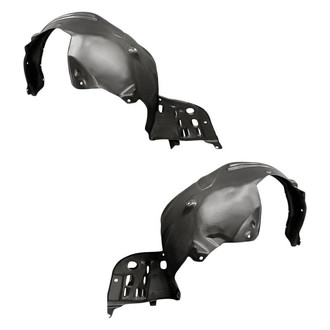 Replacement - Front Driver and Passenger Side Fender Liner Set (Standard Line)