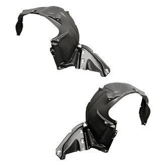 Replacement - Front Driver and Passenger Side Fender Liner Set (Standard Line)