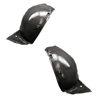 Replacement - Front Driver and Passenger Side Fender Liner Front Section Set (Standard Line)