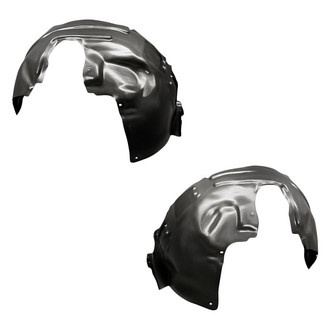 Replacement - Front Driver and Passenger Side Fender Liner Set (Standard Line)