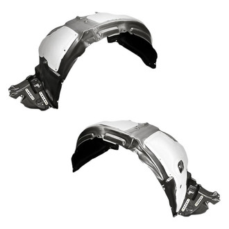 Replacement - Front Driver and Passenger Side Fender Liner Set (Standard Line)