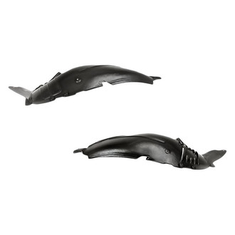 Replacement - Front Driver and Passenger Side Fender Liner Front Section Set (Standard Line)