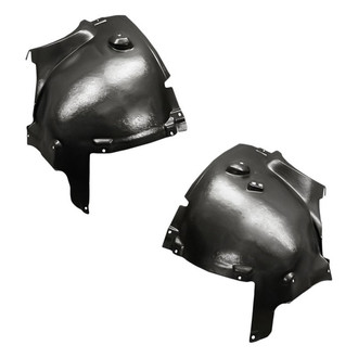 Replacement - Front Driver and Passenger Side Fender Liner Front Section Set (Standard Line)