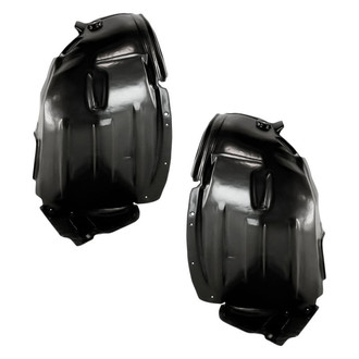 Replacement - Front Driver and Passenger Side Fender Liner Front Section Set (Standard Line)