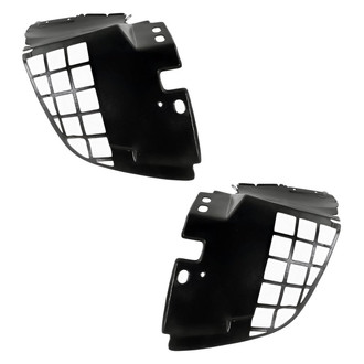 Replacement - Front Driver and Passenger Side Fender Splash Shield Set (Standard Line)