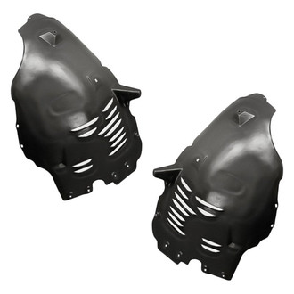 Replacement - Front Driver and Passenger Side Fender Liner Front Section Set (Standard Line)