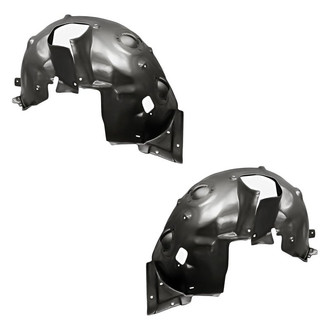Replacement - Front Driver and Passenger Side Fender Liner Set (Standard Line)