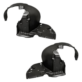 Replacement - Front Driver and Passenger Side Fender Liner Set (Standard Line)