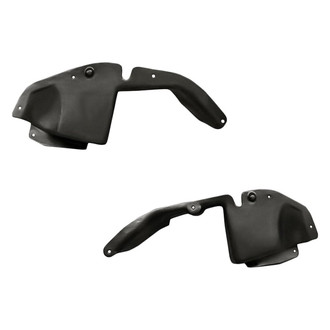 Replacement - Front Driver and Passenger Side Fender Splash Shield Set (Standard Line)