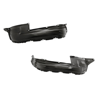 Replacement - Front Driver and Passenger Side Fender Liner Set (Standard Line)