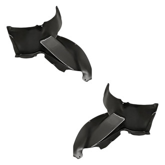 Replacement - Front Driver and Passenger Side Fender Liner Front Section Set (Standard Line)