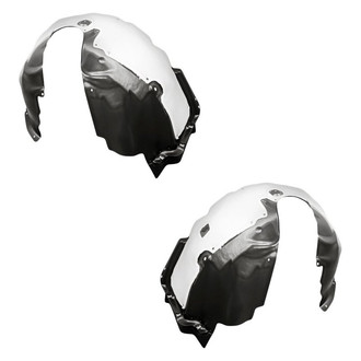 Replacement - Front Driver and Passenger Side Fender Liner Set (Standard Line)