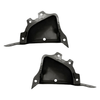 Replacement - Front Driver and Passenger Side Fender Splash Shield Set (Standard Line)