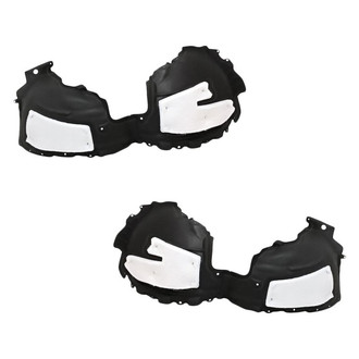 Replacement - Front Driver and Passenger Side Fender Liner Set (Standard Line)