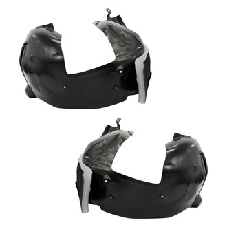 Replacement - Front Driver and Passenger Side Fender Liner Set (Standard Line)