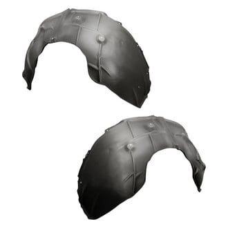Replacement - Front Driver and Passenger Side Fender Liner Set (CAPA Certified)