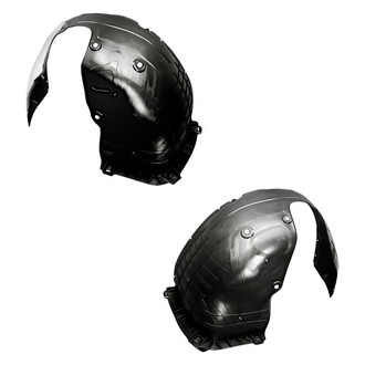 Replacement - Front Driver and Passenger Side Fender Liner Set (CAPA Certified)