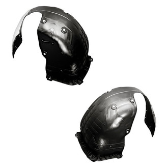 Replacement - Front Driver and Passenger Side Fender Liner Set (Standard Line)