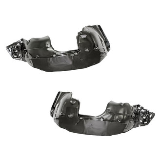 Replacement - Front Driver and Passenger Side Fender Liner Set (CAPA Certified)