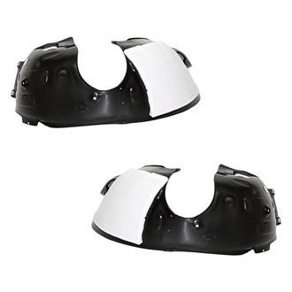 Replacement - Front Driver and Passenger Side Fender Liner Set (CAPA Certified)