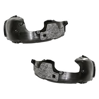 Replacement - Front Driver and Passenger Side Fender Liner Set (CAPA Certified)
