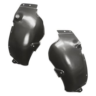 Replacement - Rear Rearward Driver and Passenger Side Fender Liner Rear Section Set (Standard Line)