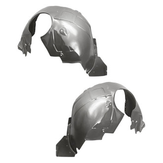Replacement - Front Driver and Passenger Side Fender Liner Set (Standard Line)
