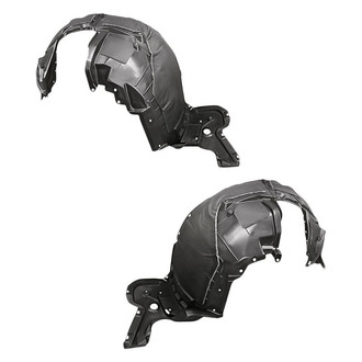 Replacement - Front Driver and Passenger Side Fender Liner Set (CAPA Certified)