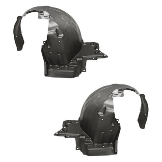 Replacement - Front Driver and Passenger Side Fender Liner Set (Standard Line)