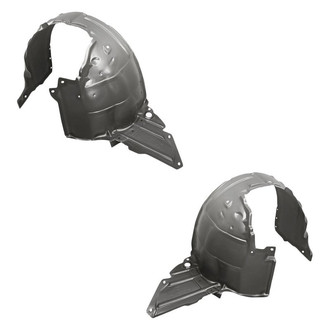 Replacement - Front Driver and Passenger Side Fender Liner Set (Standard Line)