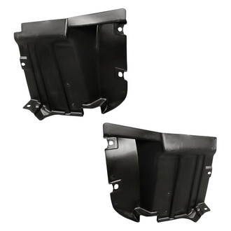 Replacement - Front Forward Driver and Passenger Side Fender Liner Set (CAPA Certified)